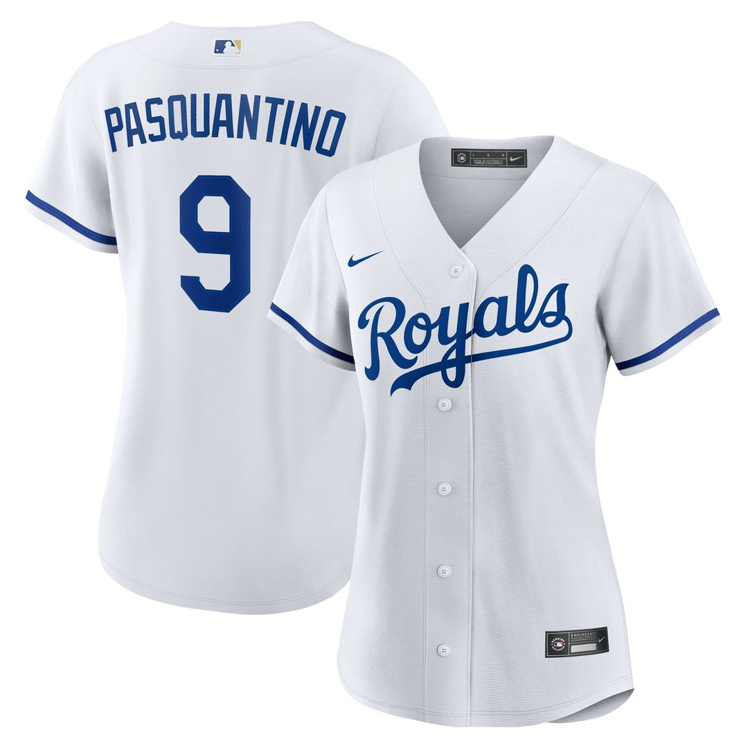 Vinnie Pasquantino Kansas City Royals Nike Women's Home Replica Jersey - White | MLB Fan Gear