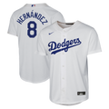 Enrique Hernández Los Angeles Dodgers Nike Youth Home Baseline Jersey - White | MLB Fan Gear