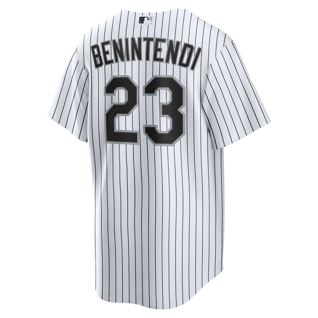 Andrew Benintendi Chicago White Sox Nike Home Official Player Jersey - White/ Black | MLB Fan Gear