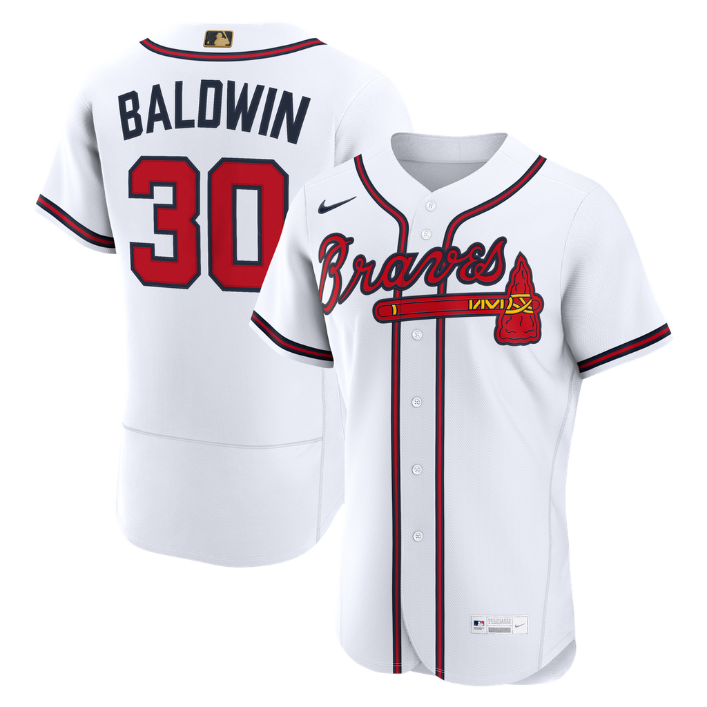 Drake Baldwin Atlanta Braves Nike MLB Awards Authentic Jersey - White | Fan Gear