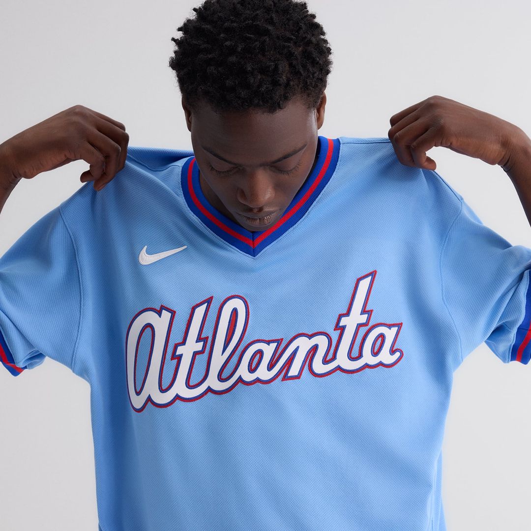 Atlanta Braves Nike 2026 City Connect Authentic Jersey - Powder Blue | MLB Fan Gear