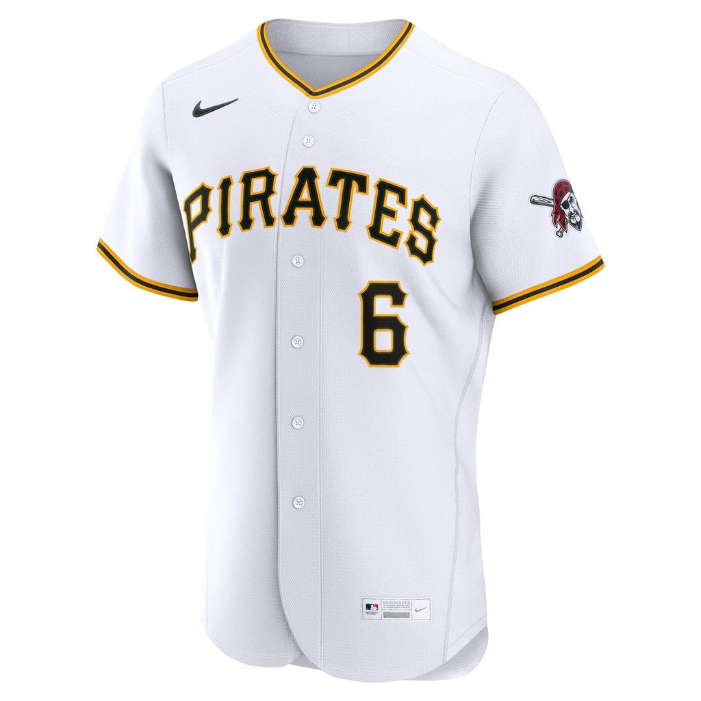 Konnor Griffin Pittsburgh Pirates Nike Home Authentic Jersey - White | MLB Fan Gear