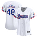 Jacob deGrom Texas Rangers Nike Women's Home Limited Player Jersey - White | MLB Fan Gear