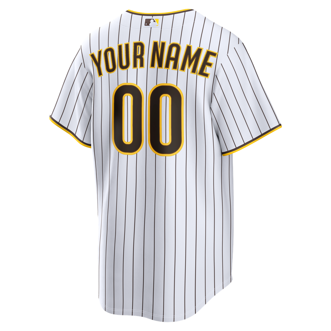 San Diego Padres Nike Home Replica Custom Jersey - White | MLB Fan Gear