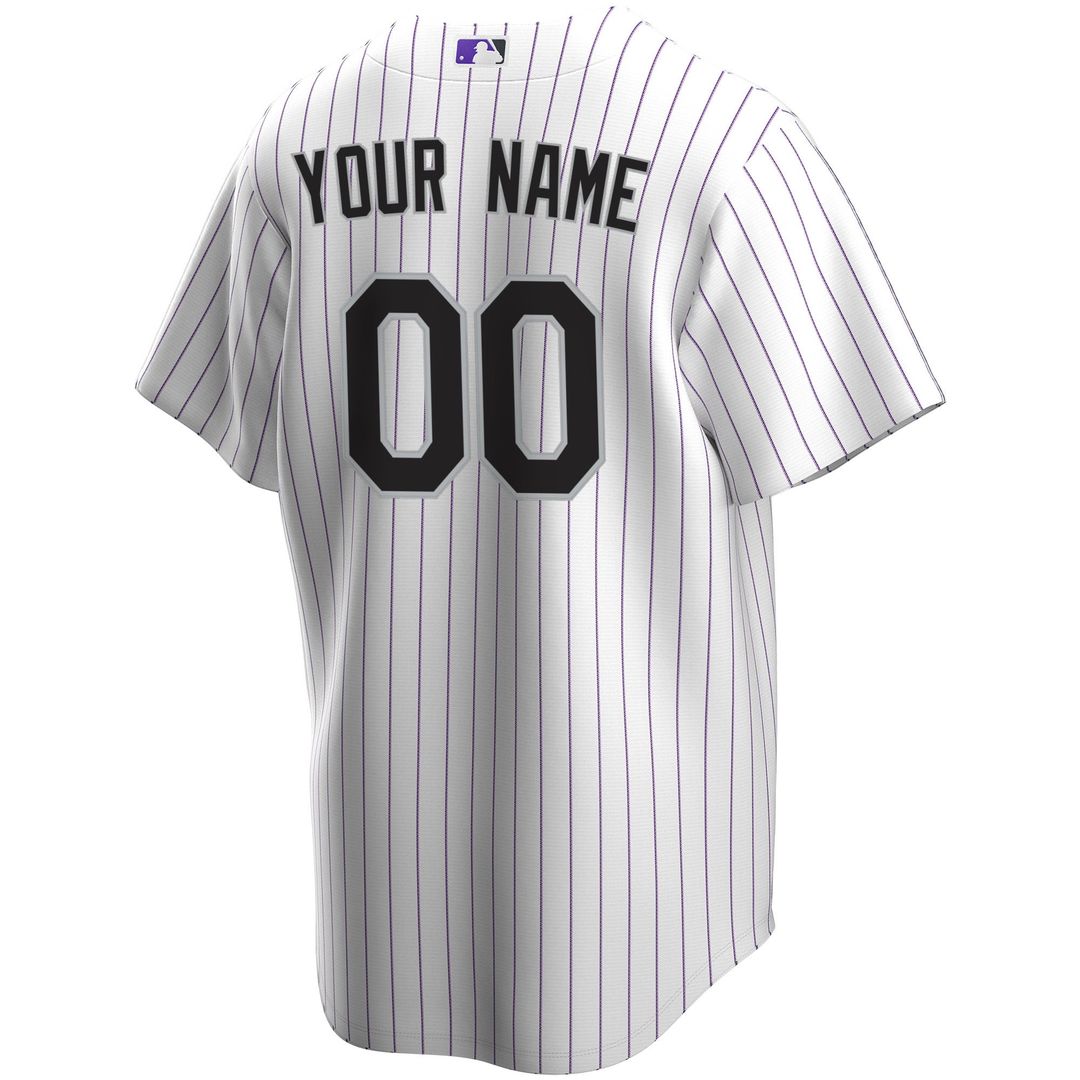 Colorado Rockies Nike Home Replica Custom Jersey - White | MLB Fan Gear