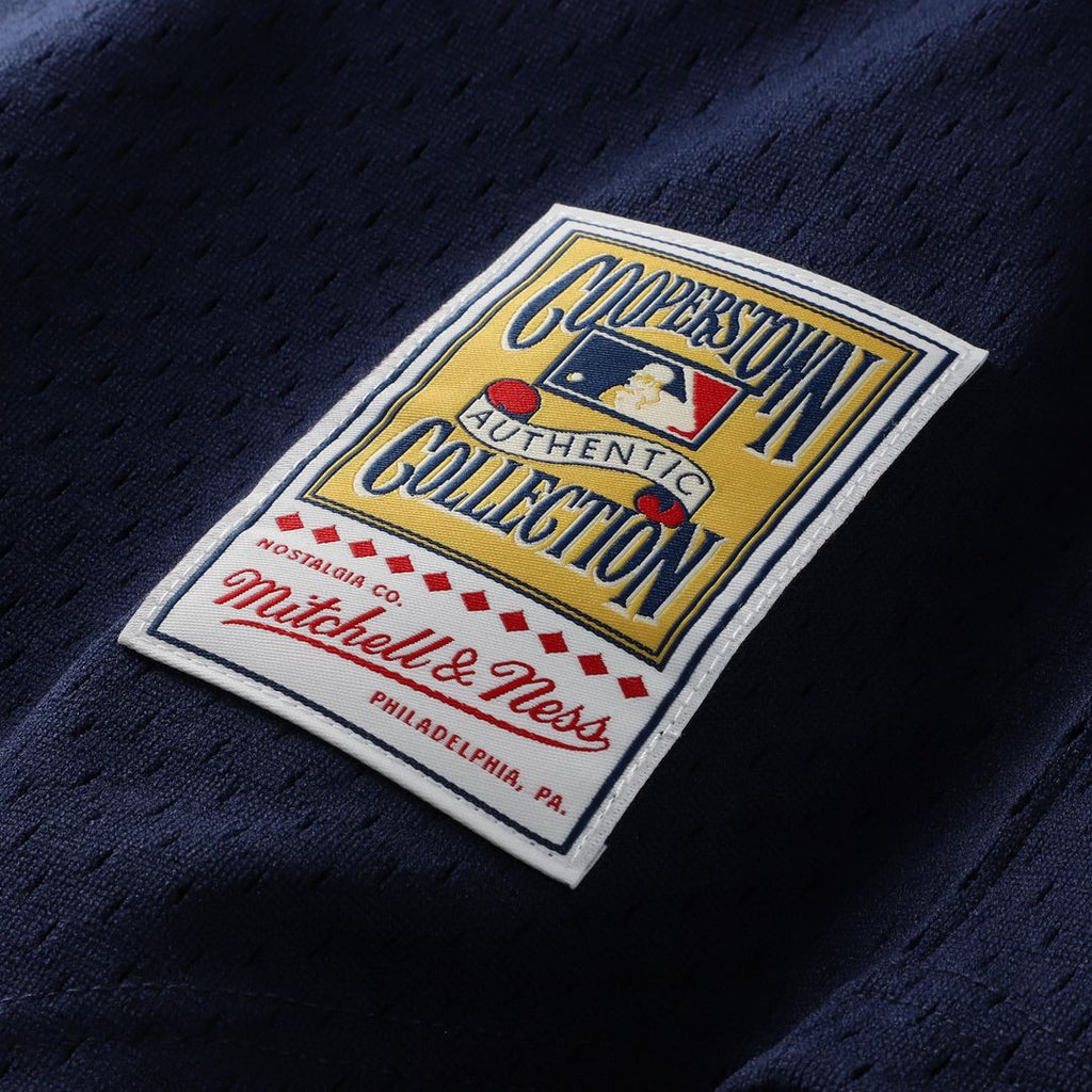 Bo Jackson California Angels Mitchell & Ness Cooperstown Collection Mesh Batting Practice Button-Up Jersey - Navy | MLB Fan Gear