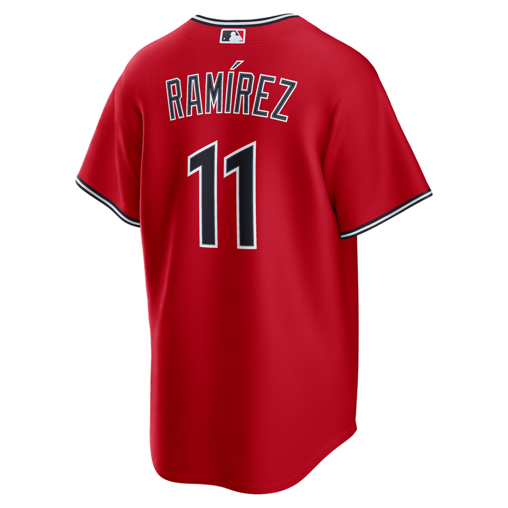 José Ramírez Cleveland Guardians Nike Alternate Replica Jersey - Red | MLB Fan Gear