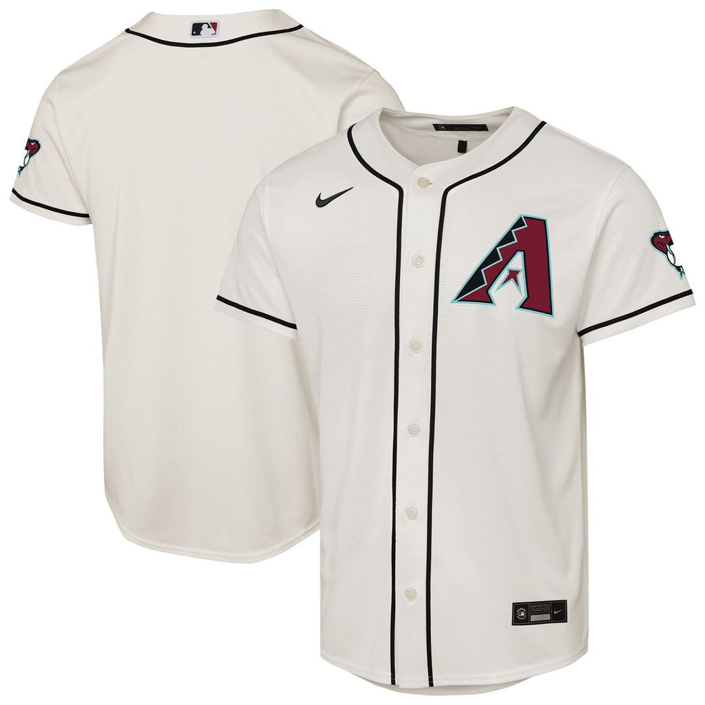 Arizona Diamondbacks Nike Youth Home Stadium Jersey - Cream | MLB Fan Gear
