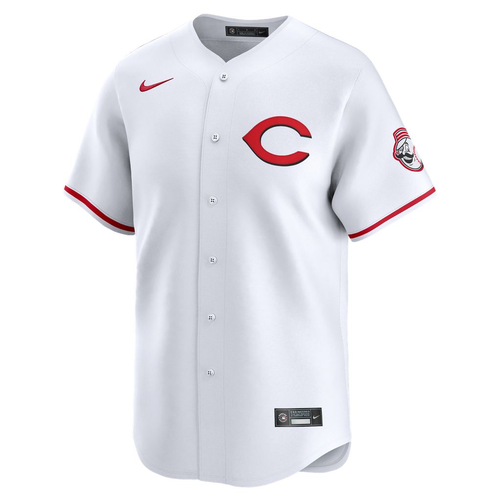 Elly De La Cruz Cincinnati Reds Nike Alternate 2 Limited Player Jersey - White | MLB Fan Gear