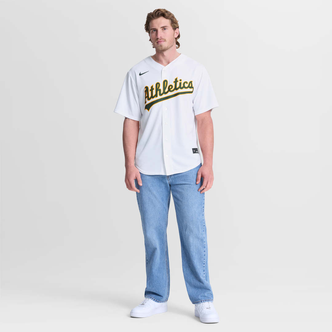 Athletics Nike Home Replica Jersey - White | MLB Fan Gear