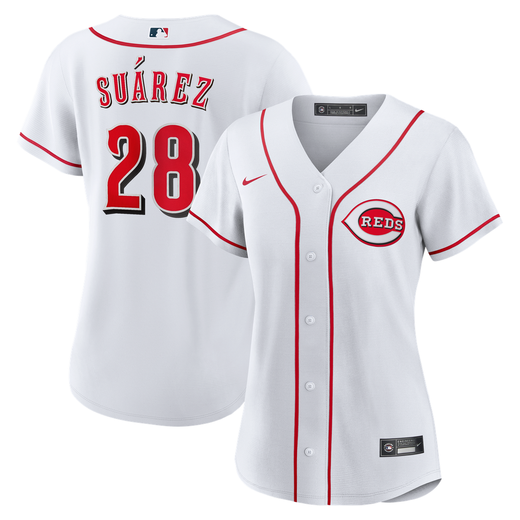 Eugenio Suárez Cincinnati Reds Nike Women's Home Replica Jersey - White | MLB Fan Gear