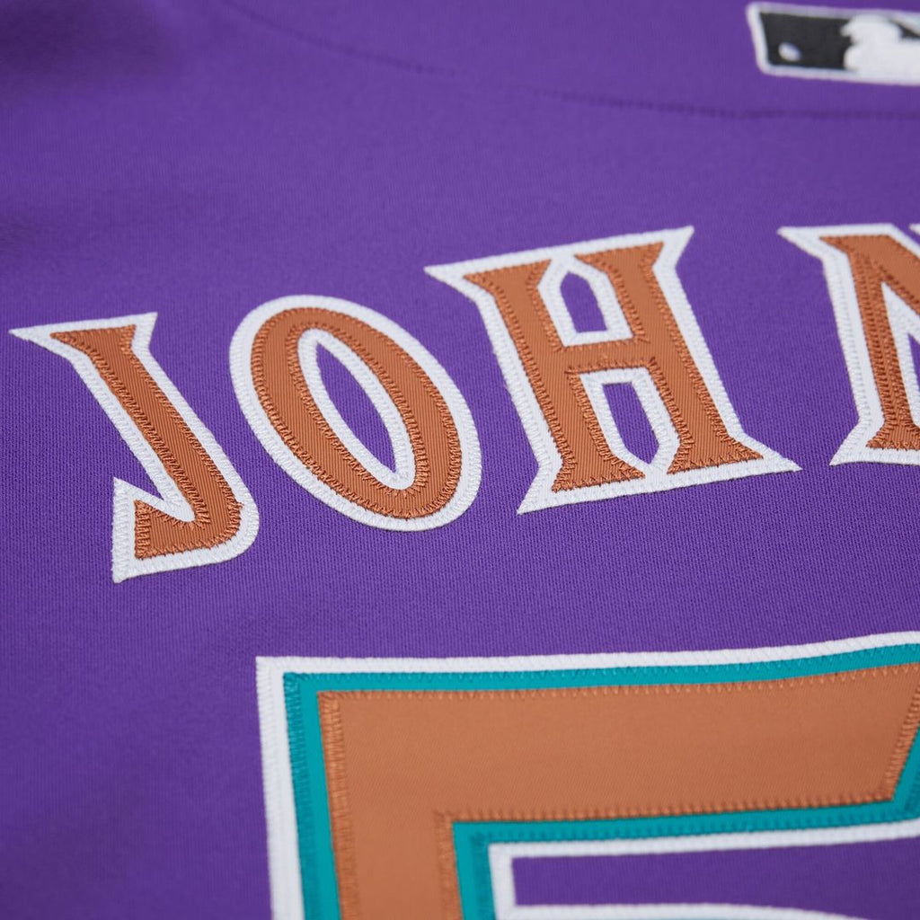 Randy Johnson Arizona Diamondbacks Mitchell & Ness 2000 Throwback Authentic Jersey - Purple | MLB Fan Gear