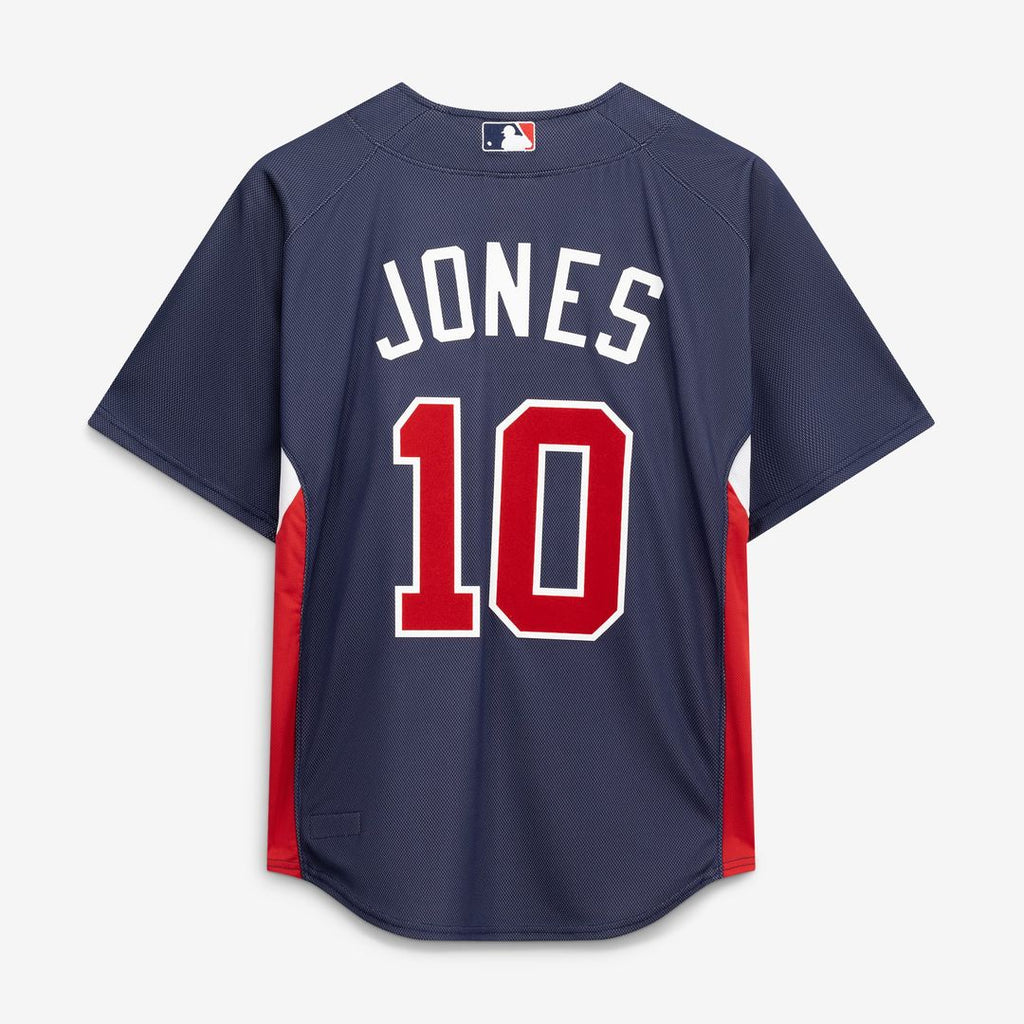 Chipper Jones Atlanta Braves Mitchell & Ness Authentic Batting Practice Jersey - Navy | MLB Fan Gear