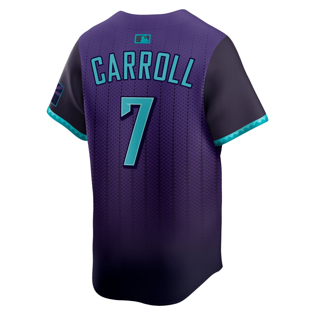Corbin Carroll Arizona Diamondbacks Nike 2025 City Connect Limited Player Jersey - Purple | MLB Fan Gear