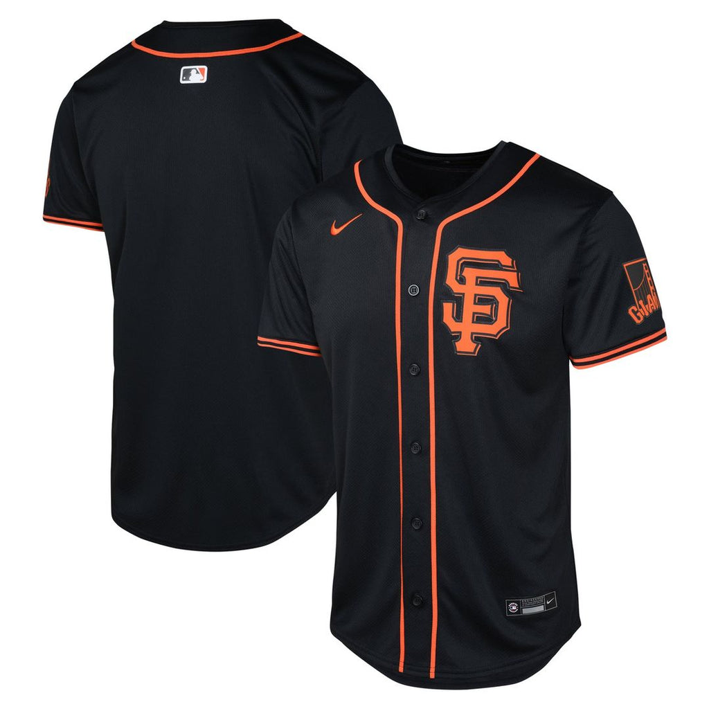 San Francisco Giants Nike Youth Alternate Limited Jersey - Black | MLB Fan Gear