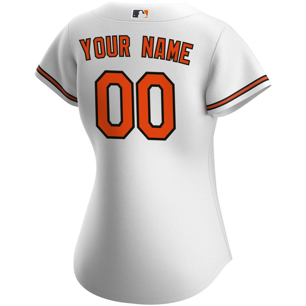 Baltimore Orioles Nike Women's Home Replica Custom Jersey - White | MLB Fan Gear