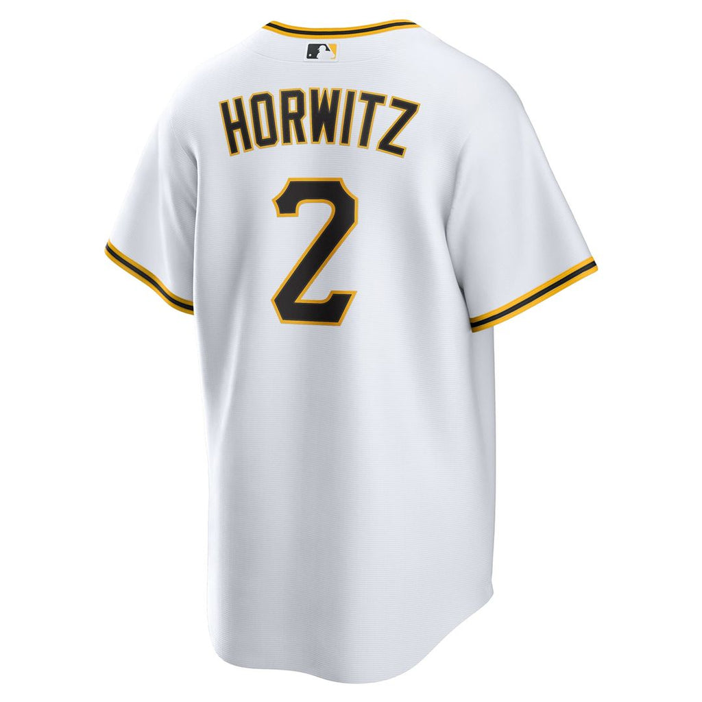 Spencer Horwitz Pittsburgh Pirates Nike Home Replica Jersey - White | MLB Fan Gear