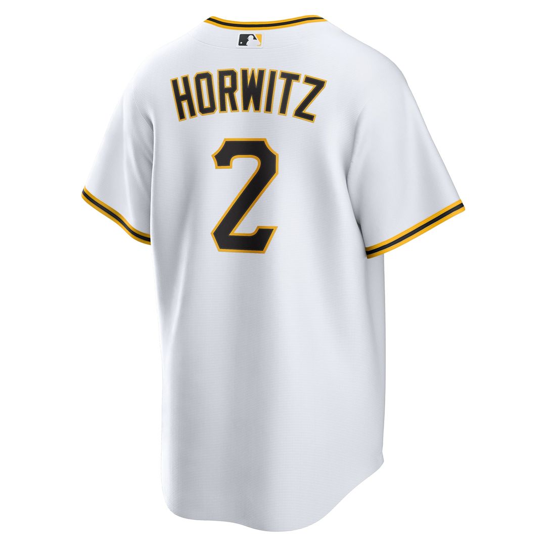 Spencer Horwitz Pittsburgh Pirates Nike Home Replica Jersey - White | MLB Fan Gear