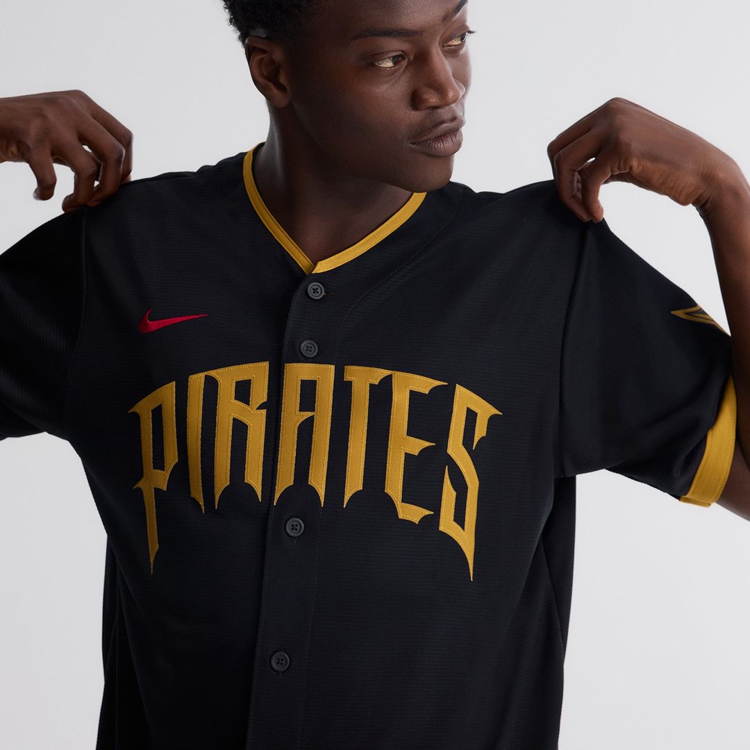 Oneil Cruz Pittsburgh Pirates Nike 2026 City Connect Stadium Jersey - Black | MLB Fan Gear