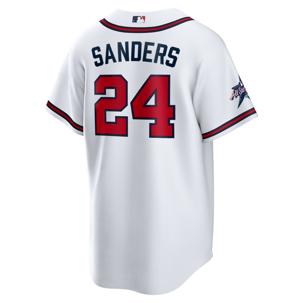 Deion Sanders Atlanta Braves Nike Home Retired Player Replica Jersey - White | MLB Fan Gear