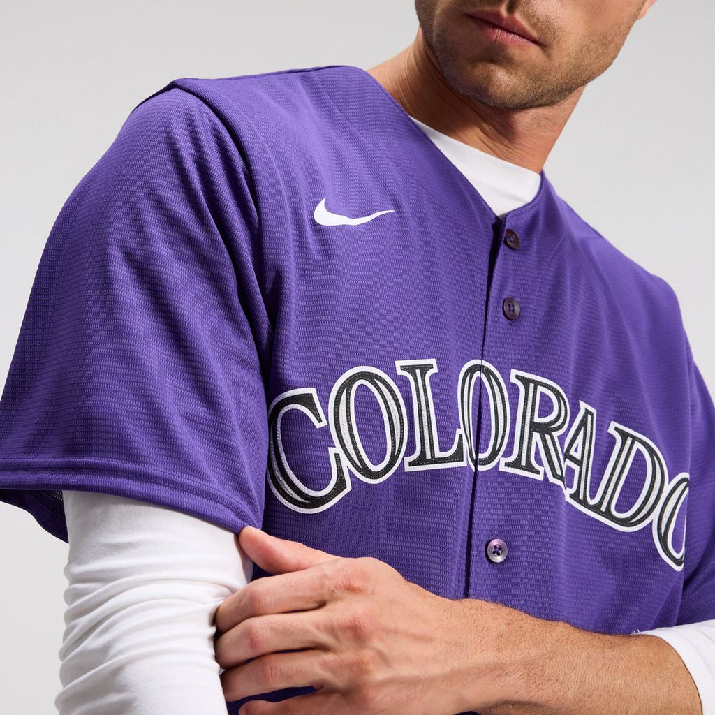Colorado Rockies Nike Alternate Replica Team Jersey - Purple | MLB Fan Gear