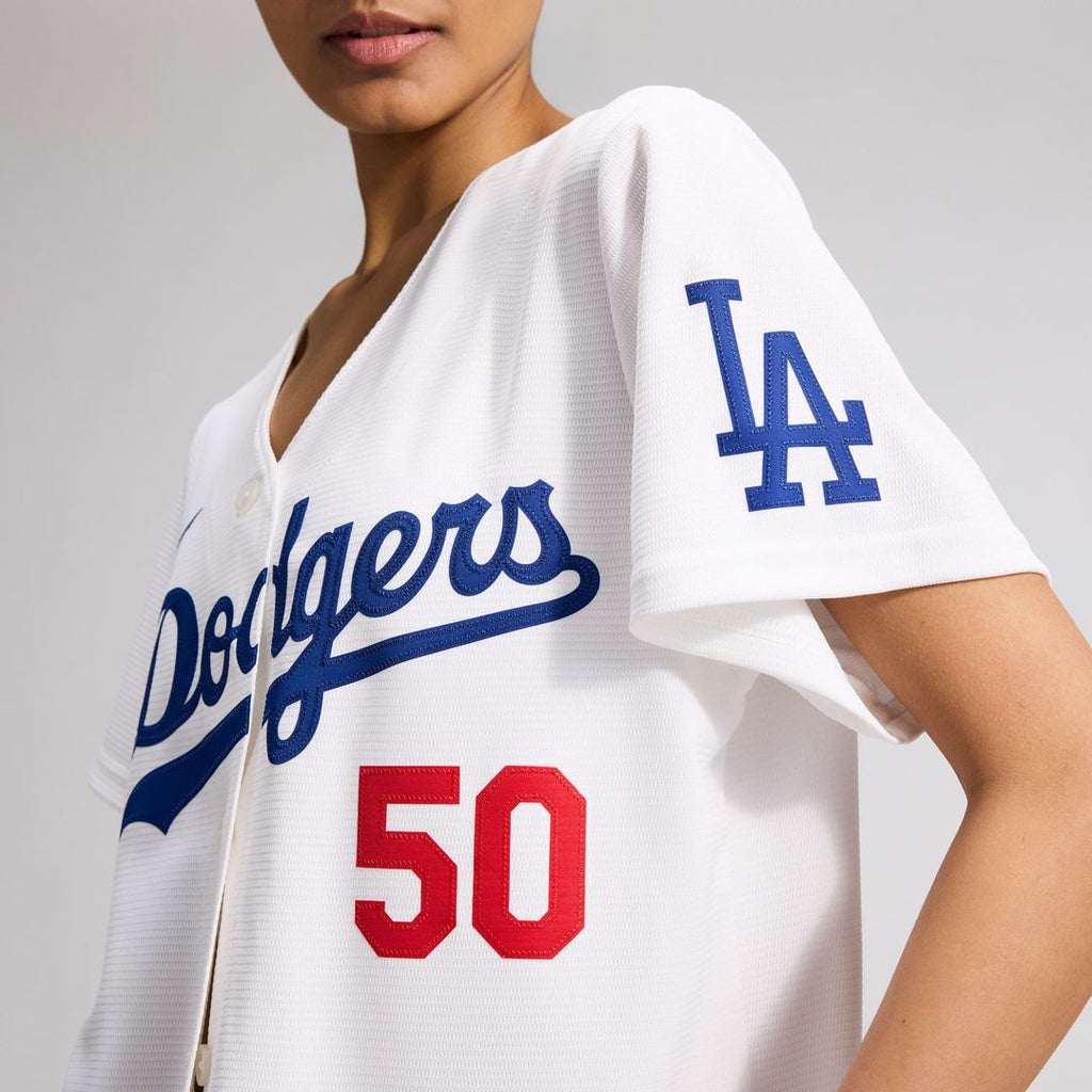 Mookie Betts Los Angeles Dodgers Nike Women's Home Stadium Jersey - White | MLB Fan Gear