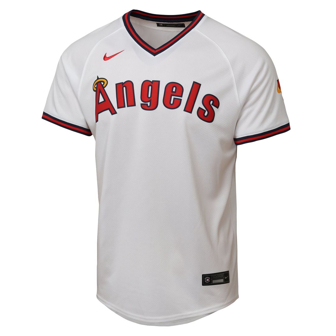 Los Angeles Angels Youth Alternate 2 Limited Jersey - White | Nike MLB Fan Gear