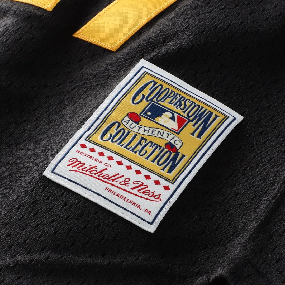Kent Tekulve Pittsburgh Pirates Mitchell & Ness Authentic Batting Practice Jersey - Black | MLB Fan Gear