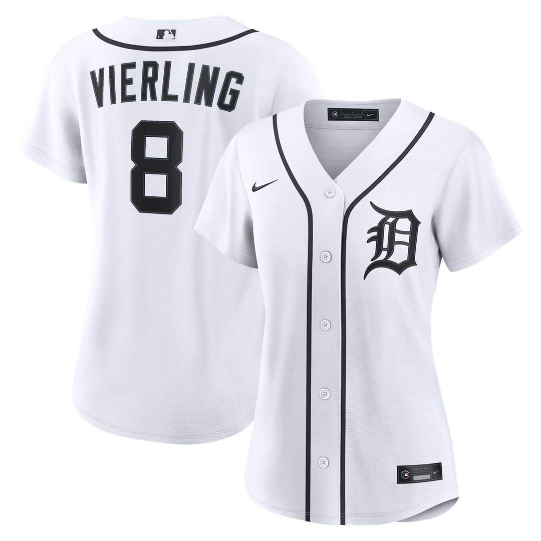 Matt Vierling Detroit Tigers Nike Women's Home Replica Jersey - White | MLB Fan Gear