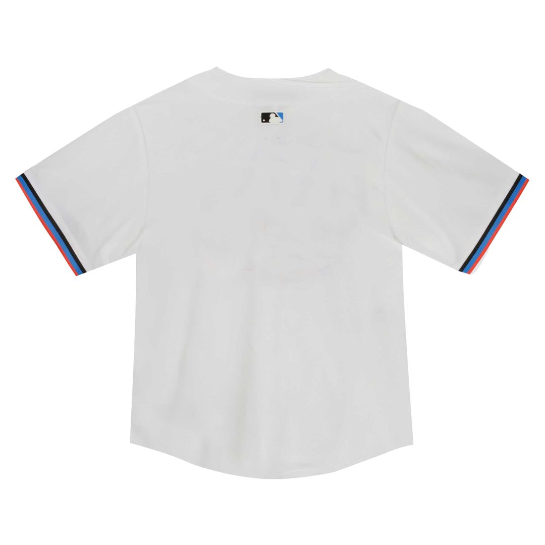 Miami Marlins Nike Youth Home Game Jersey - White | MLB Fan Gear