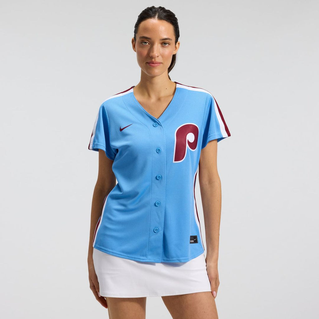 Ryan Howard Philadelphia Phillies Nike Women's Replica Jersey - Light Blue | MLB Fan Gear