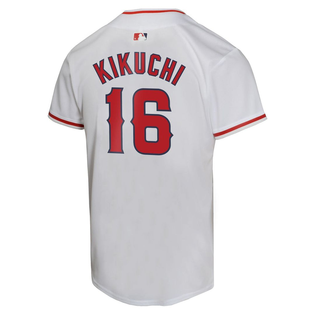 Yusei Kikuchi Los Angeles Angels Nike Youth Home Game Player Jersey - White | MLB Fan Gear