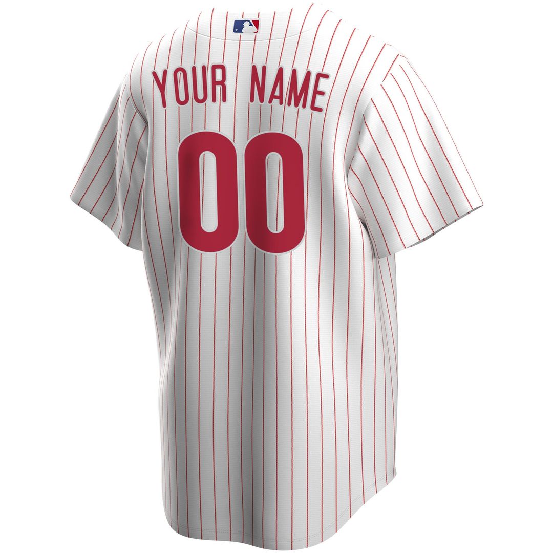 Philadelphia Phillies Nike Home Replica Custom Jersey - White | MLB Fan Gear