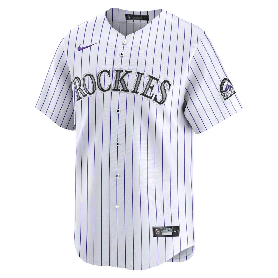 Colorado Rockies Nike Youth Home Limited Jersey - White | MLB Fan Gear