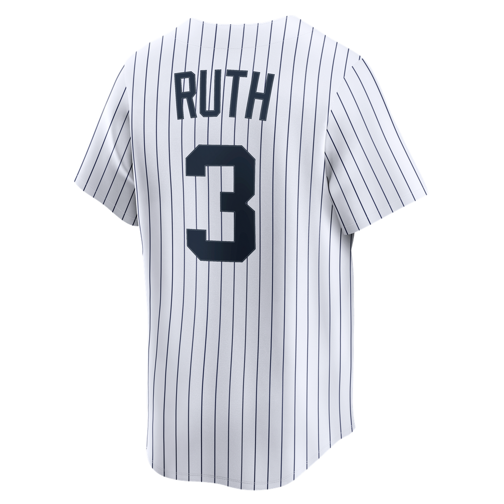Babe Ruth New York Yankees Nike Throwback Cooperstown Collection Limited Jersey - White | MLB Fan Gear