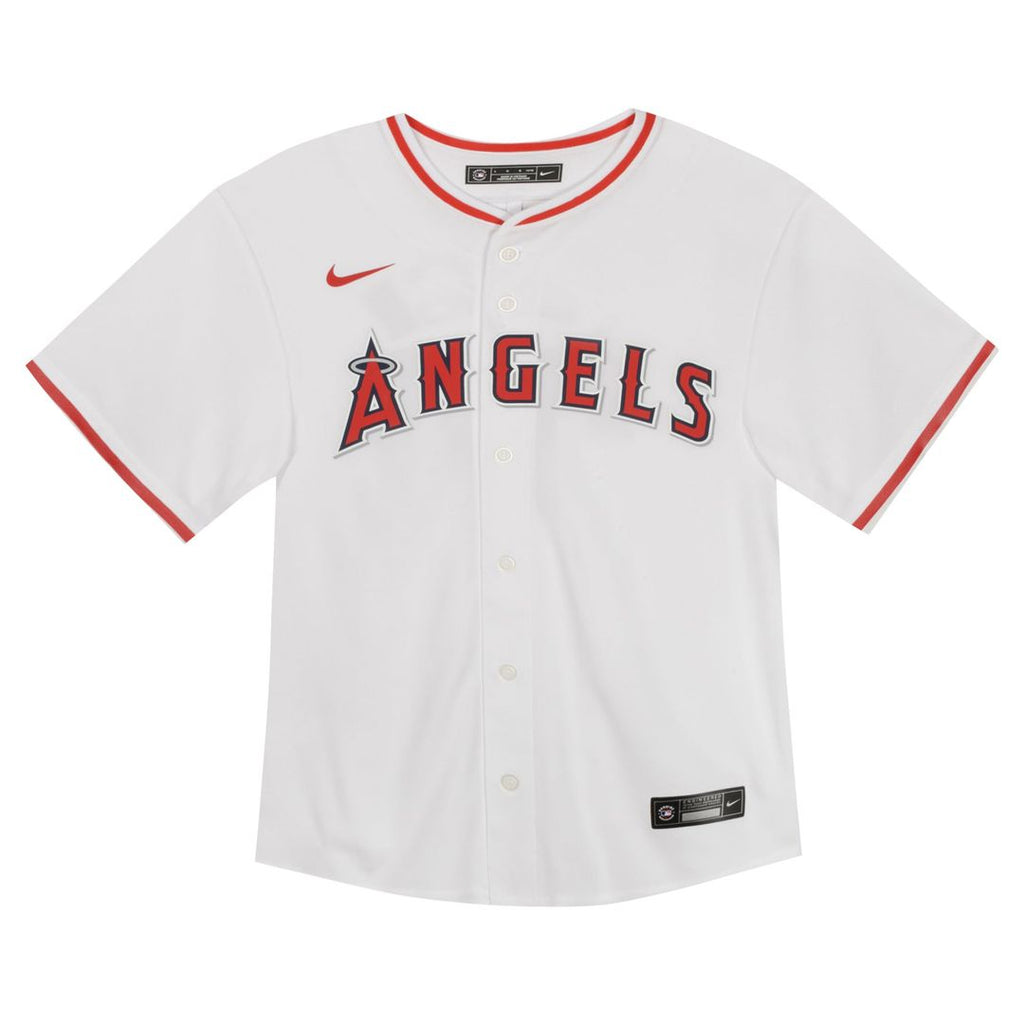 Mike Trout Los Angeles Angels Nike Toddler Game Jersey - White | MLB Fan Gear