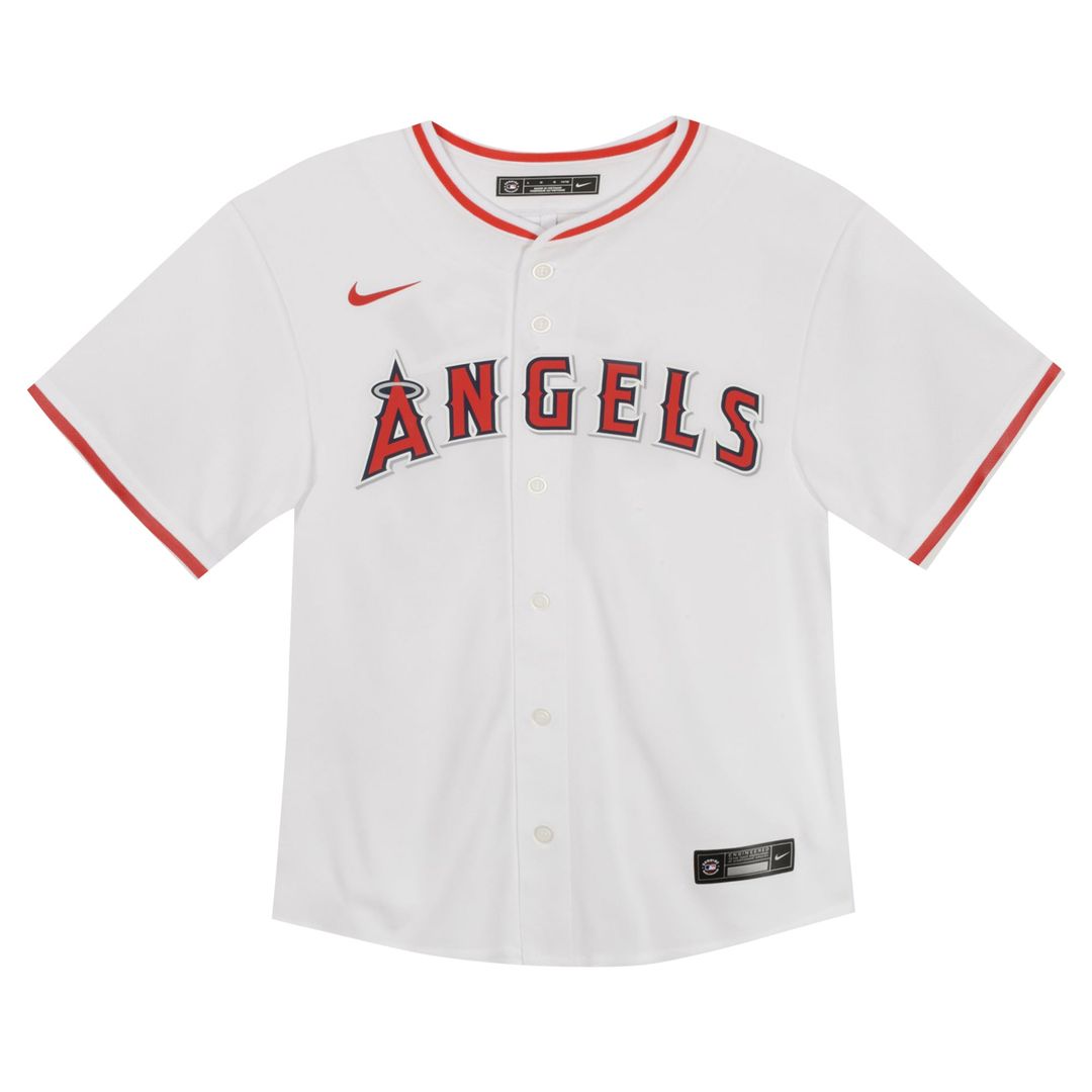 Mike Trout Los Angeles Angels Nike Toddler Game Jersey - White | MLB Fan Gear