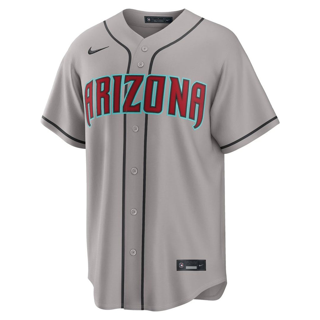 Corbin Carroll Arizona Diamondbacks Nike Road Replica Jersey - Gray | MLB Fan Gear