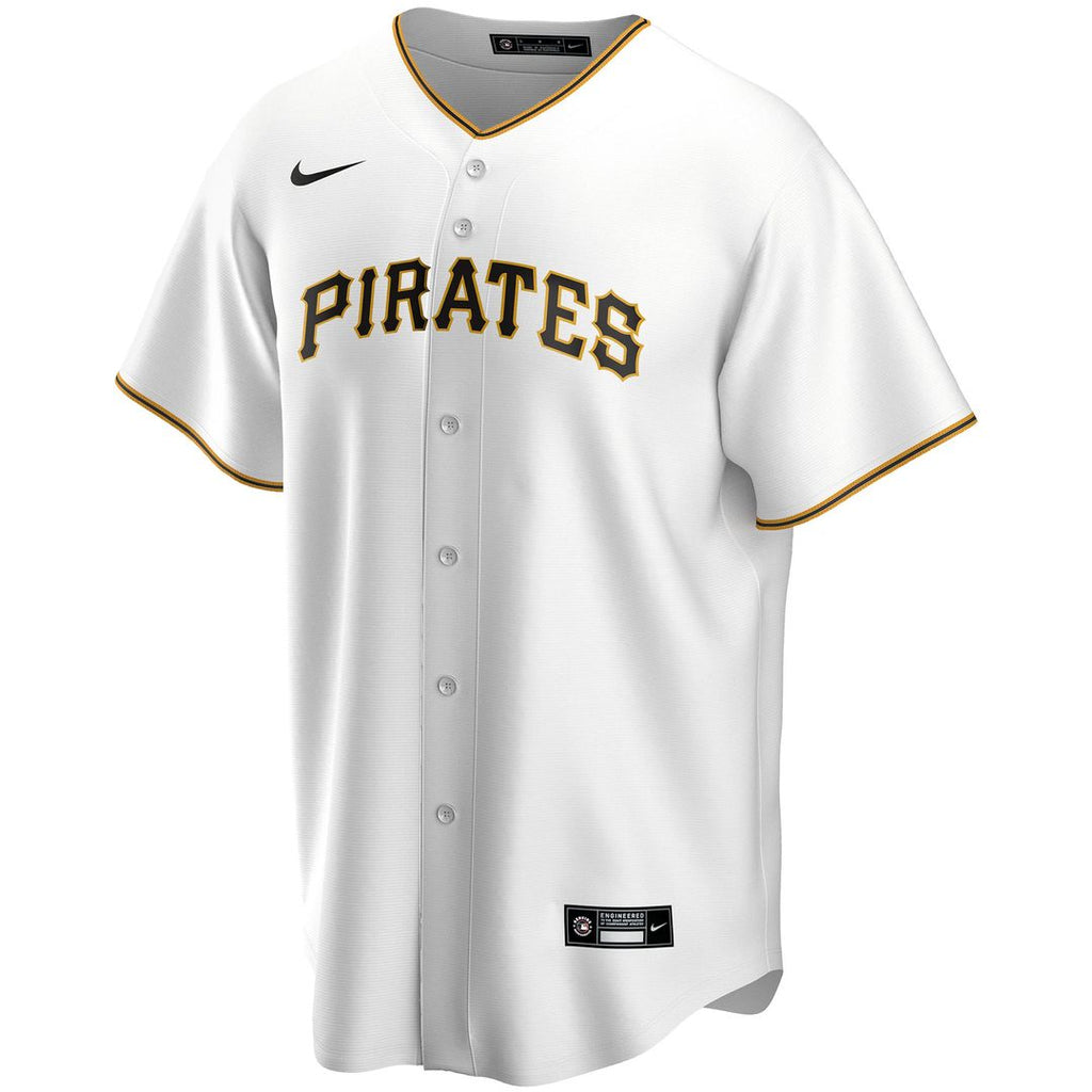 Pittsburgh Pirates Nike Home Replica Custom Jersey - White | MLB Fan Gear