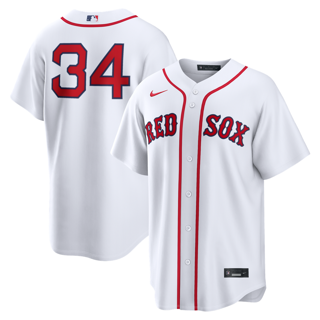 David Ortiz Boston Red Sox Nike Home Replica Jersey - White | MLB Fan Gear