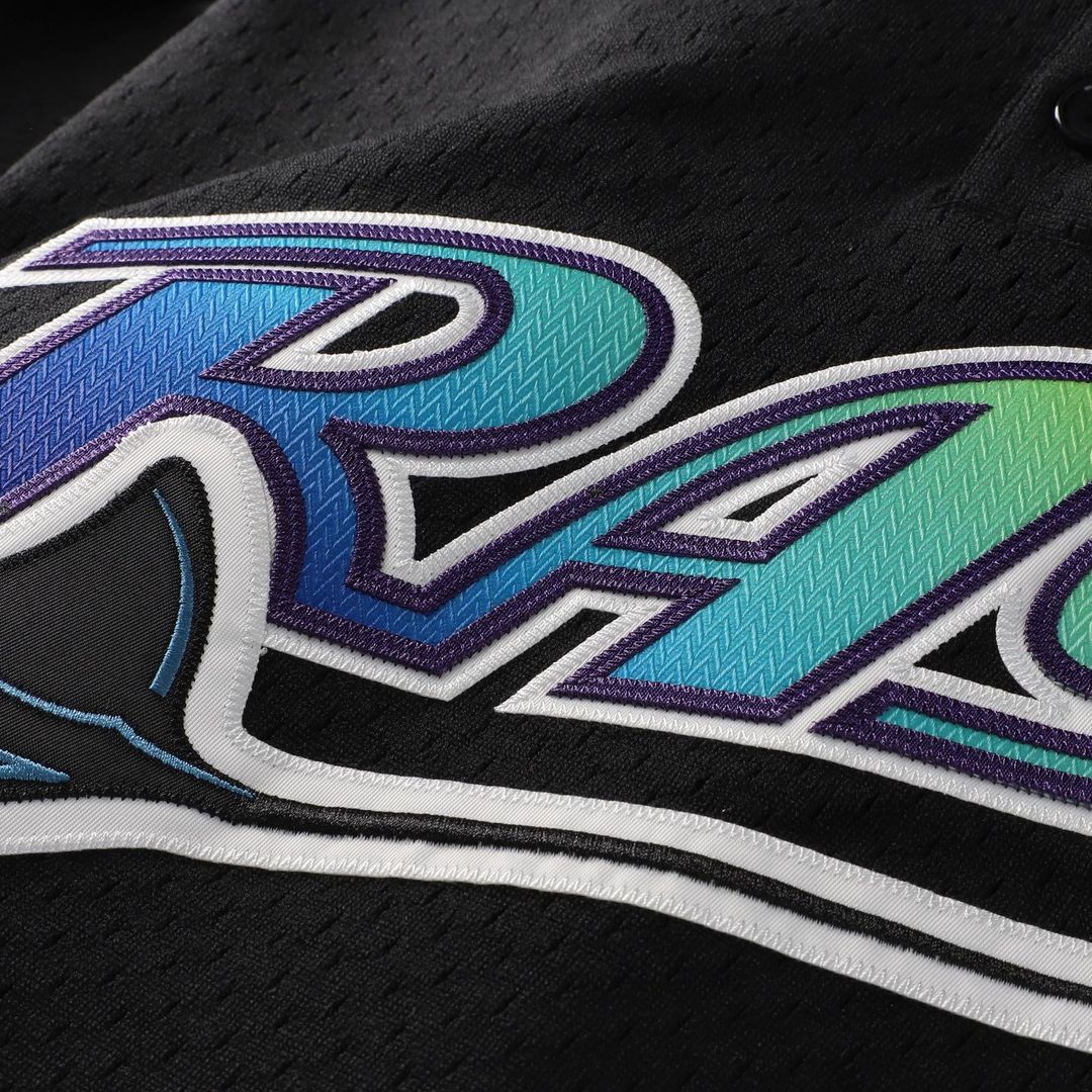 Wade Boggs Tampa Bay Rays Mitchell & Ness Authentic Batting Practice Jersey - Black | MLB Fan Gear