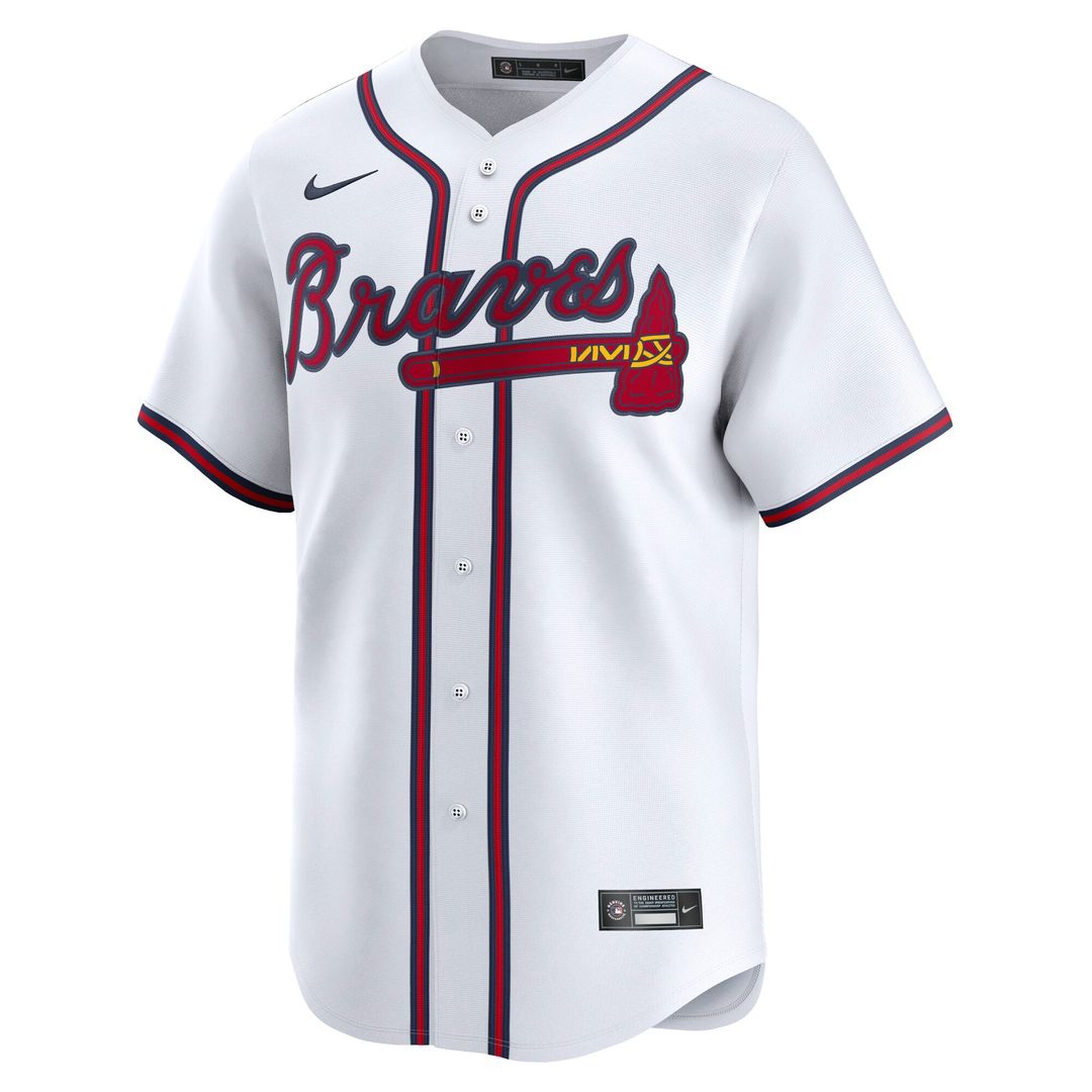 Jarred Kelenic Atlanta Braves Nike Home Limited Player Jersey - White | MLB Fan Gear