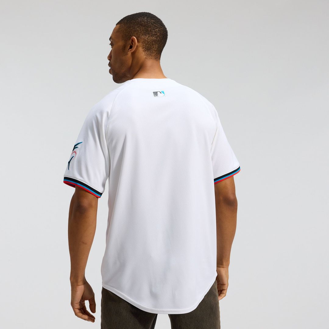 Miami Marlins Nike Home Limited Jersey - White | MLB Fan Gear