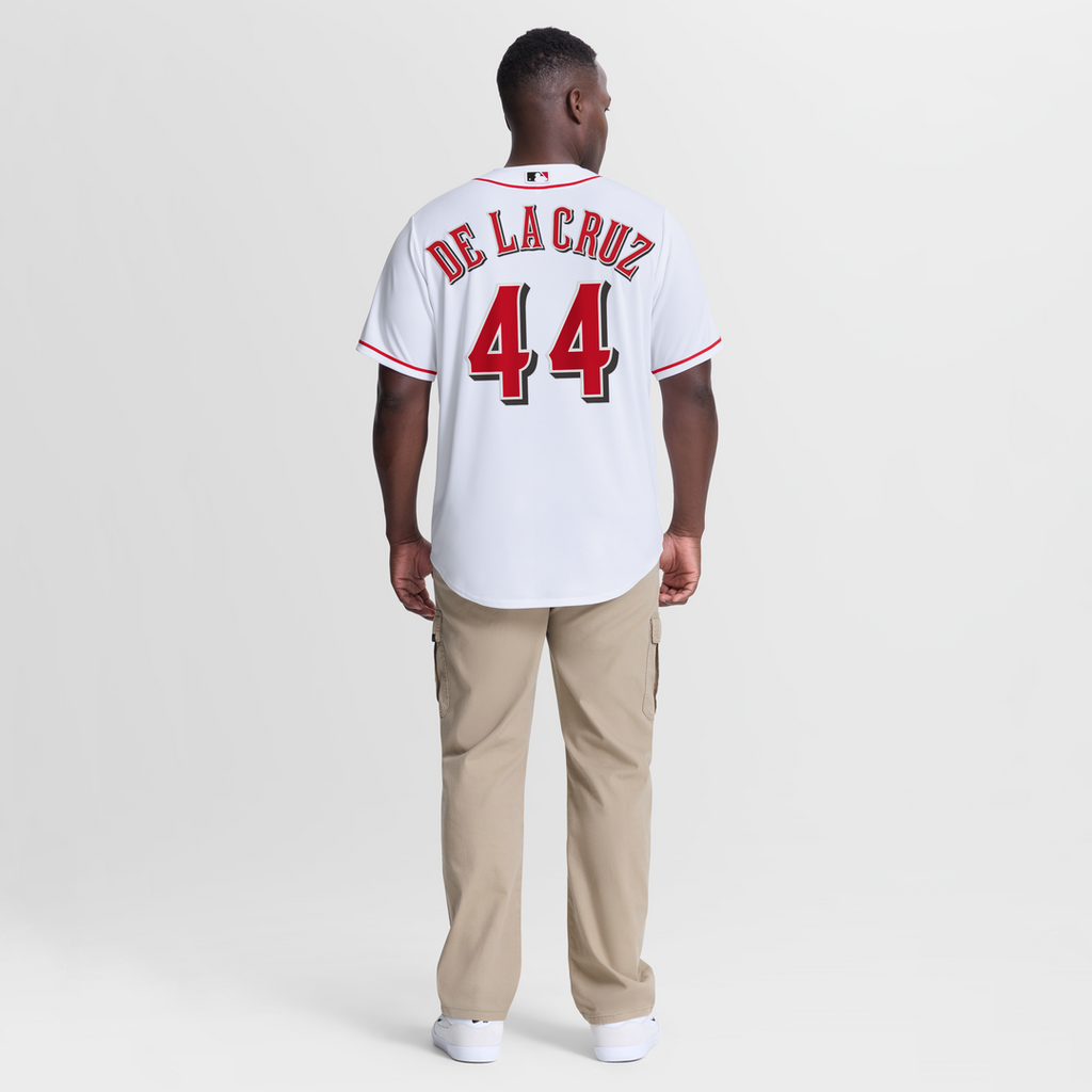 Elly De La Cruz Cincinnati Reds Nike Home Replica Jersey - White | MLB Fan Gear