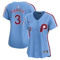 Bryce Harper Philadelphia Phillies Nike Women's Alternate Limited Player Jersey – Light Blue | MLB Fan Gear