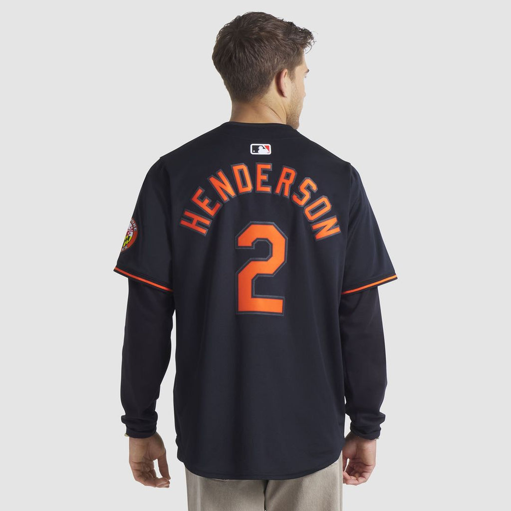 Gunnar Henderson Baltimore Orioles Nike Alternate Limited Player Jersey - Black | MLB Fan Gear