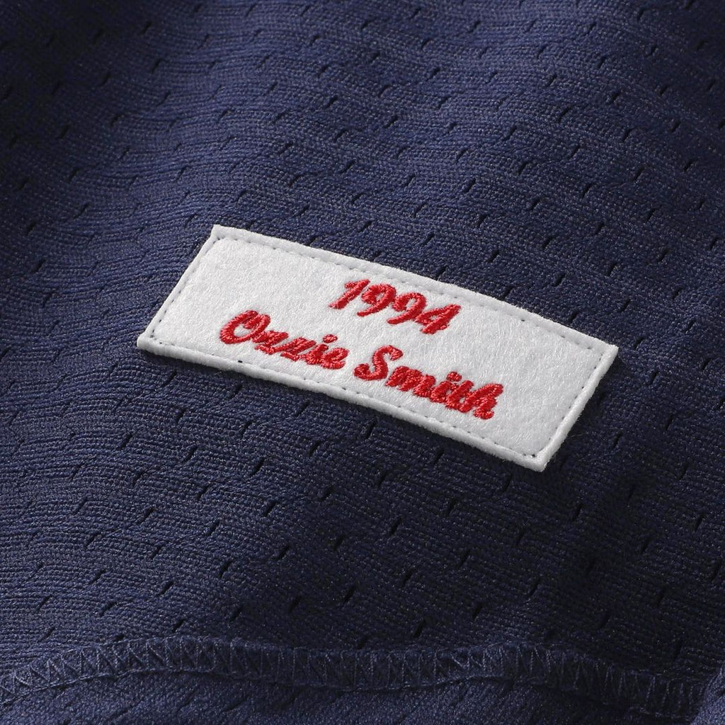 Ozzie Smith St. Louis Cardinals Mitchell & Ness Authentic Batting Practice Jersey - Navy | MLB Fan Gear