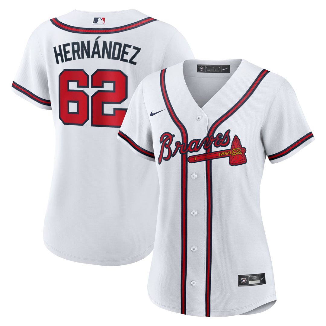 Daysbel Hernandez Atlanta Braves Nike Women's Home Replica Jersey - White | MLB Fan Gear