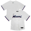 Miami Marlins Nike Youth Home Game Jersey - White | MLB Fan Gear