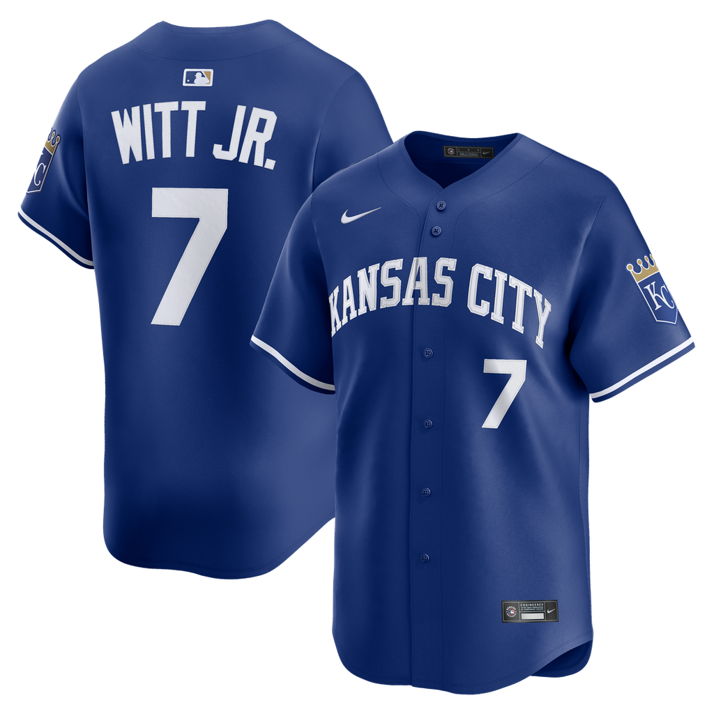 Bobby Witt Jr. Kansas City Royals Nike Alternate 2 Limited Player Jersey - Royal | MLB Fan Gear